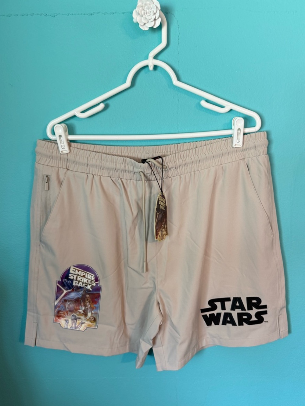 NWT Men’s Shoe Palace x Star Wars Drawstring Shorts with Pockets Size X Large